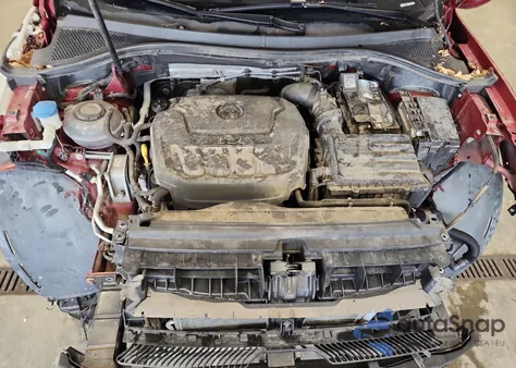 2018 Volkswagen Tiguan S из США, поврежденный, VIN 3VV0B7AX6JM043160